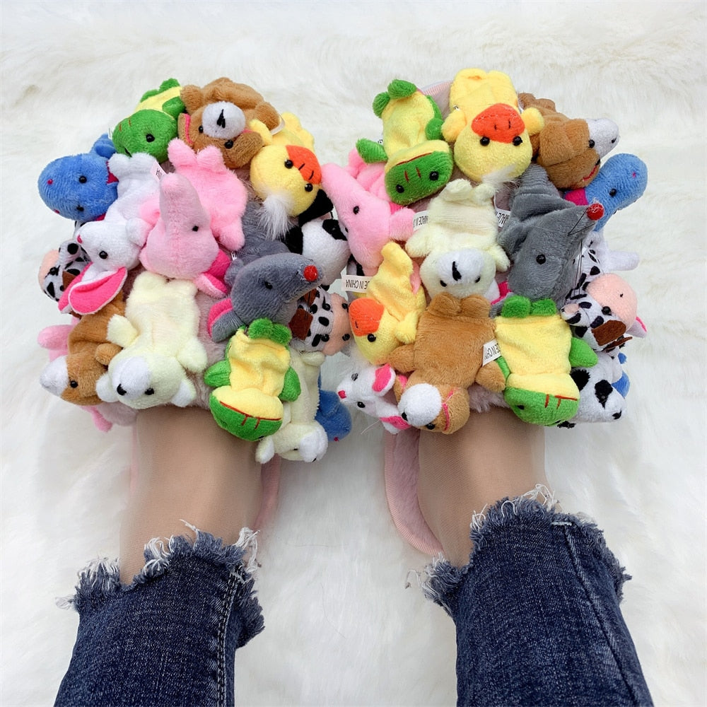 teddy slippers