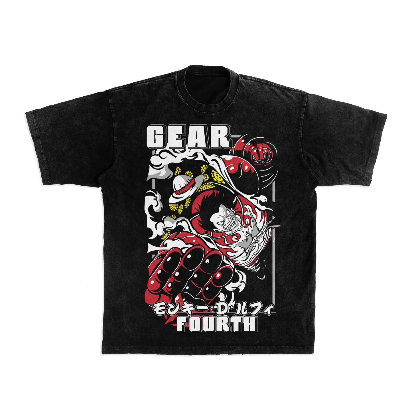 Black Gear 5 Monkey D Luffy T-Shirt