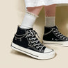 Anime Black Stargazer Chains Shoes for Girls