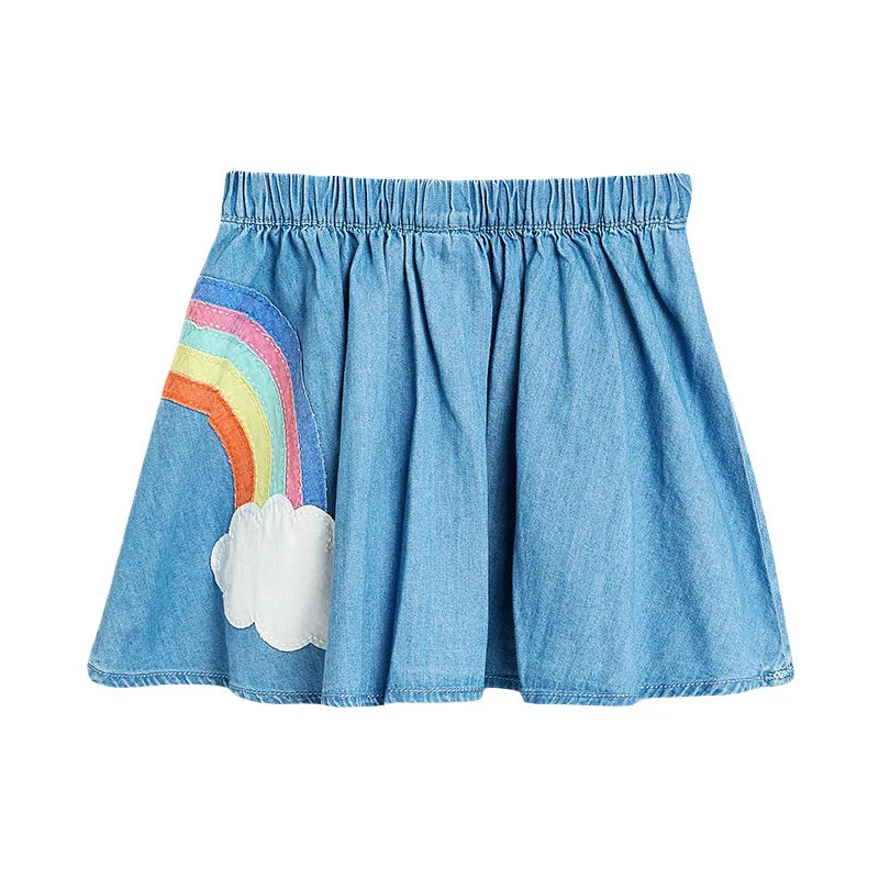 girls rainbow skirt