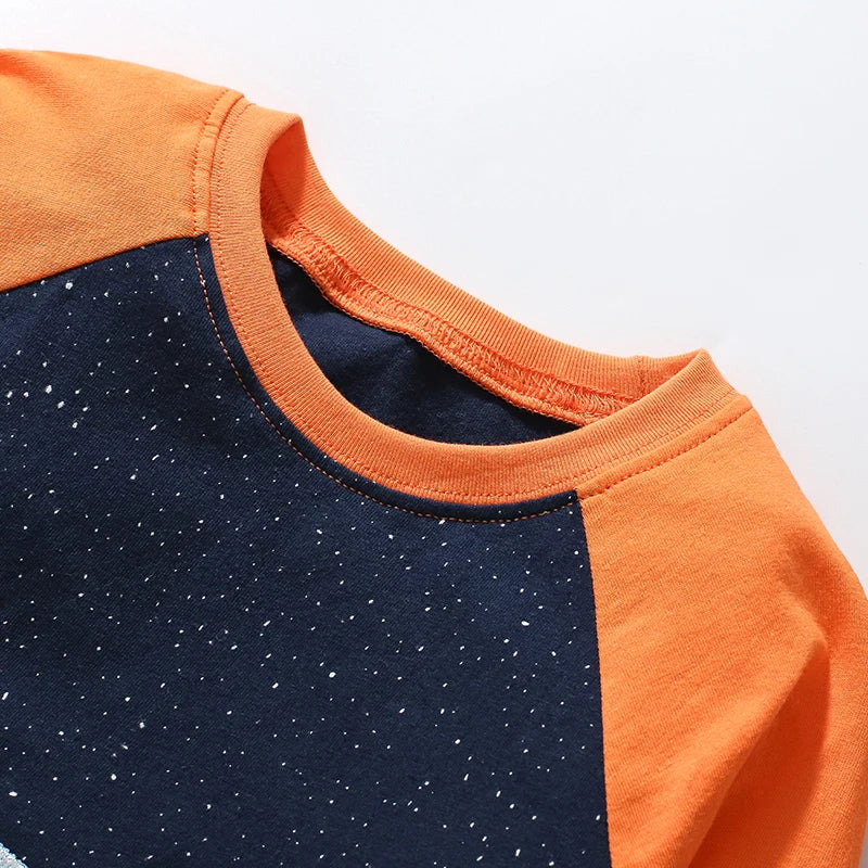 Kids Cartoon Space T-Shirt