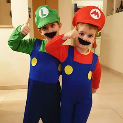 Kids Super Mario Costume