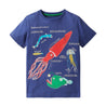 ocean creatures kids t-shirt