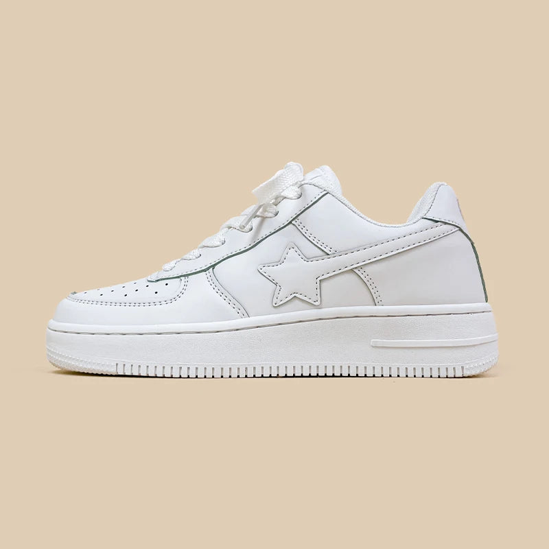 Astrum white star sneakers