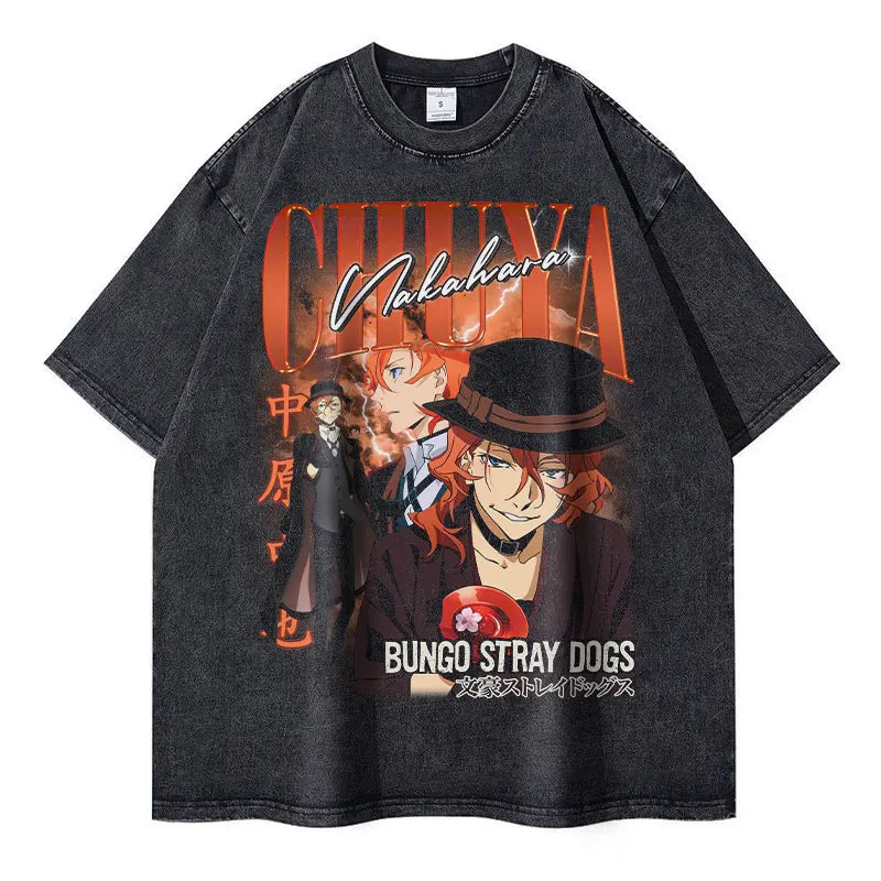 chuuya t-shirt bungo stray dogs