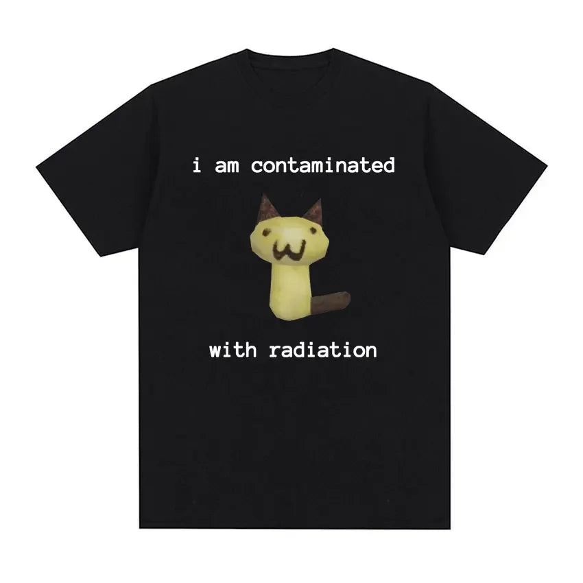 Radiation cat t-shirt