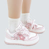 AMY Pink Chunky Sports Shoes for Women