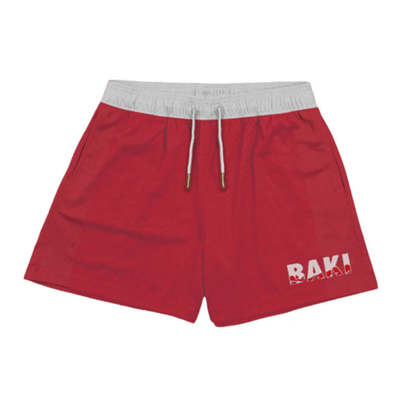 baki gym shorts