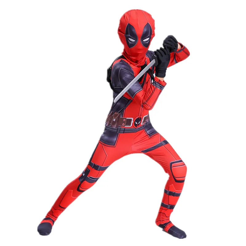 kids deadpool cosplay