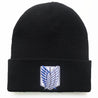 Soft Black Beanie Titan Hat