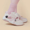 Anime Chunky Accessory Pink Sneakers