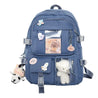 girls blue accessory backpack