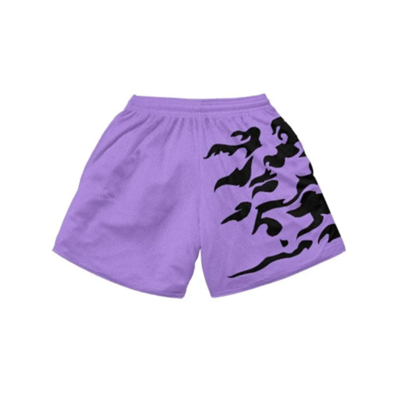 naruto curse mark shorts