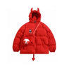 girls devil coat