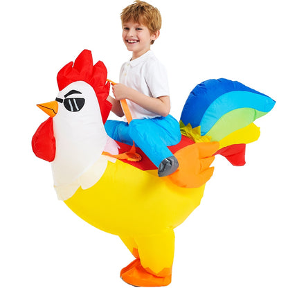 Kids Rooster Inflatable Costume