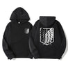 Attack on Titan Survey Corps Black Hoodie