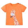 toddler girls giraffe tshirt