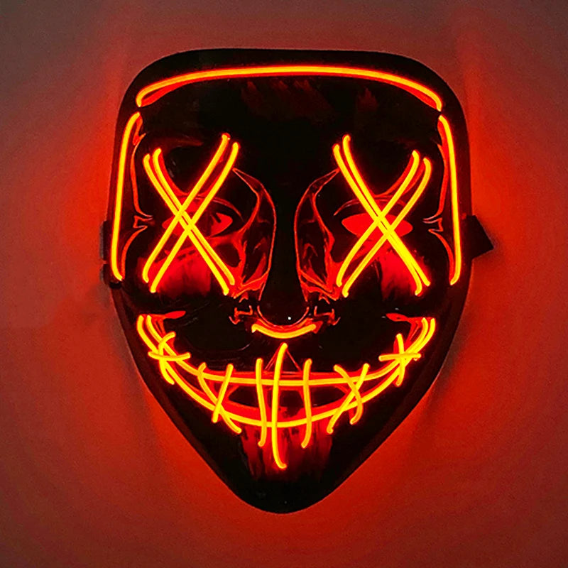 light up purge mask