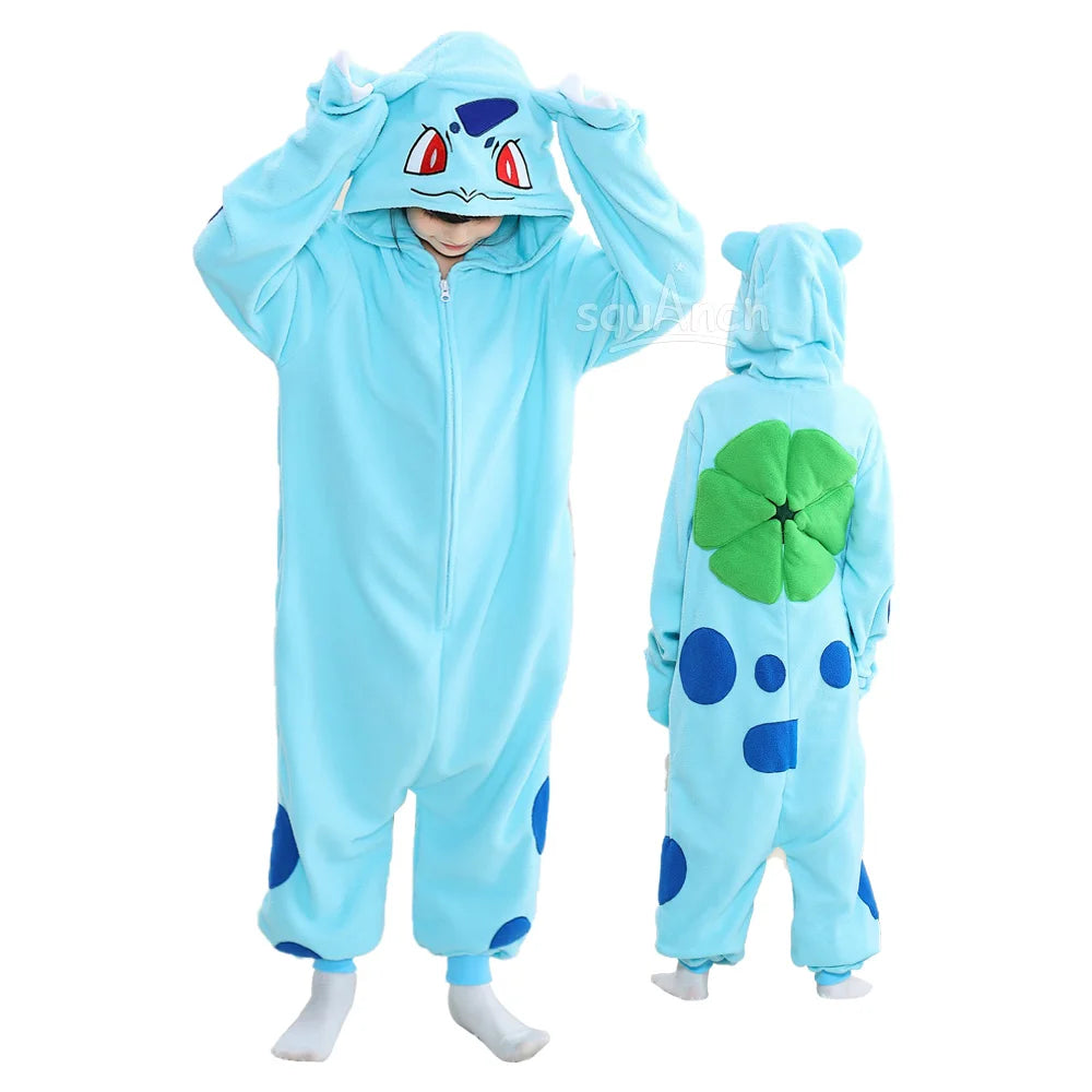 kids bulbasaur onesie