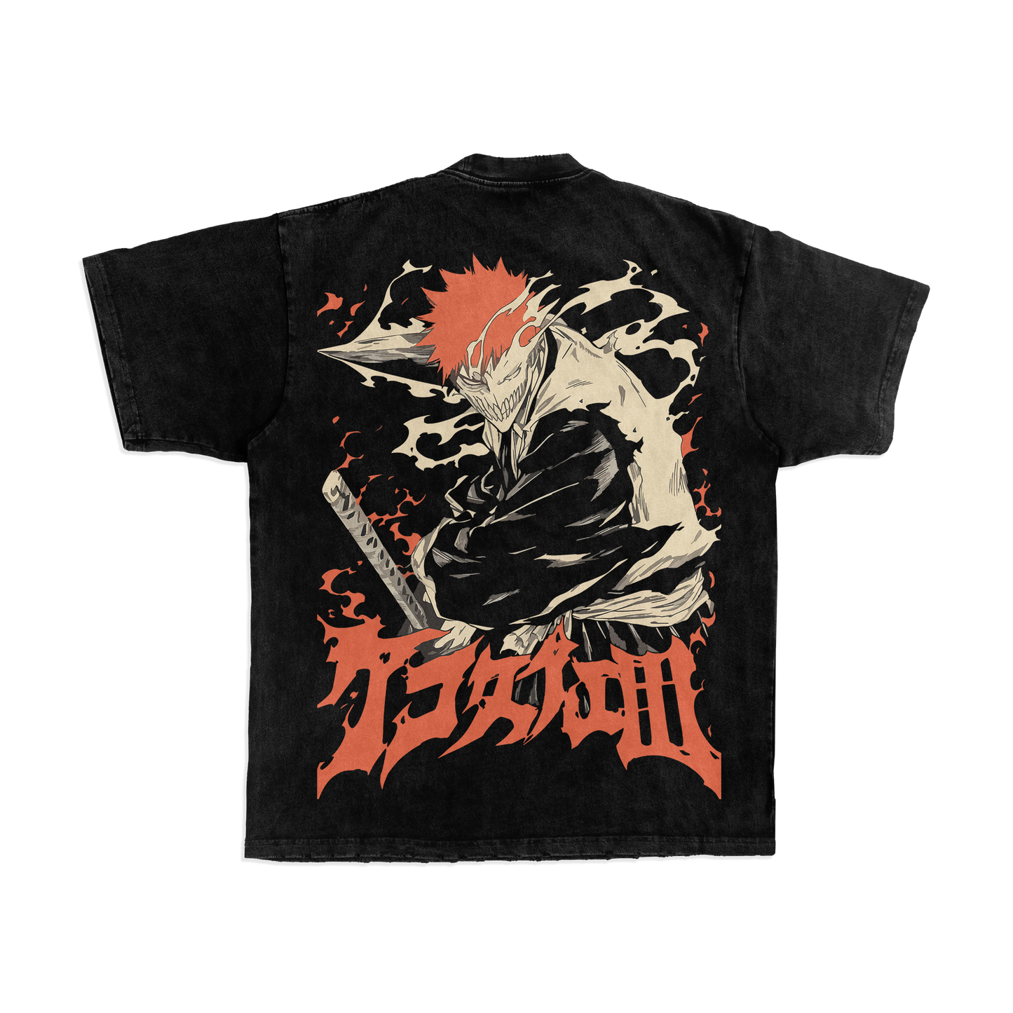 Bleach Anime Apparel T-Shirt - Hollow Ichigo Design