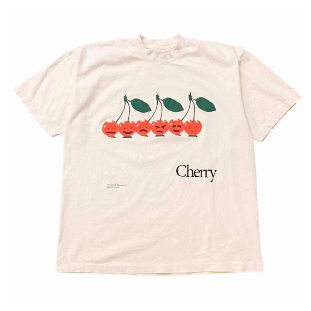 cherry emoji tshirt