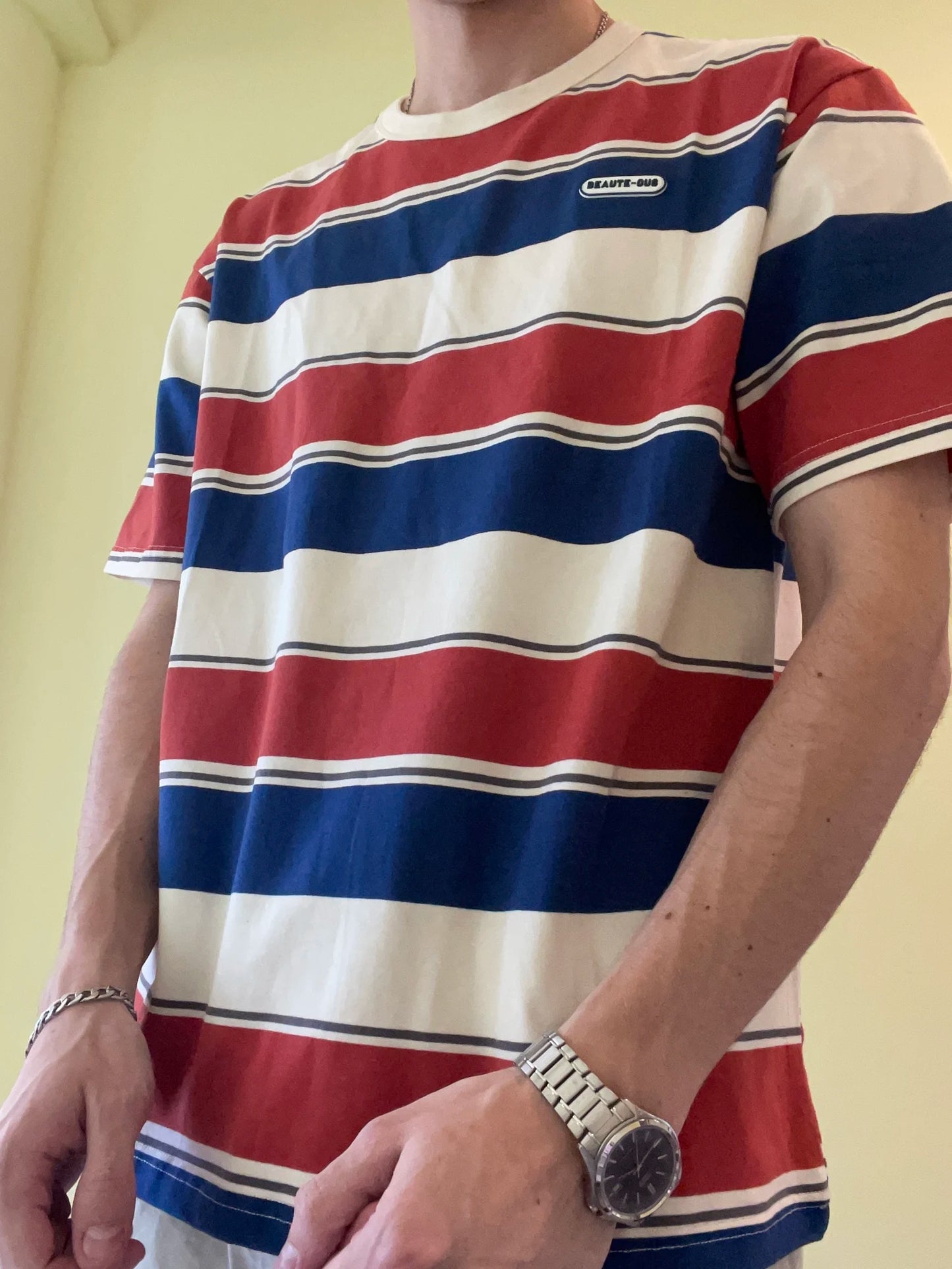 Beaute Ous Stripe T-Shirt