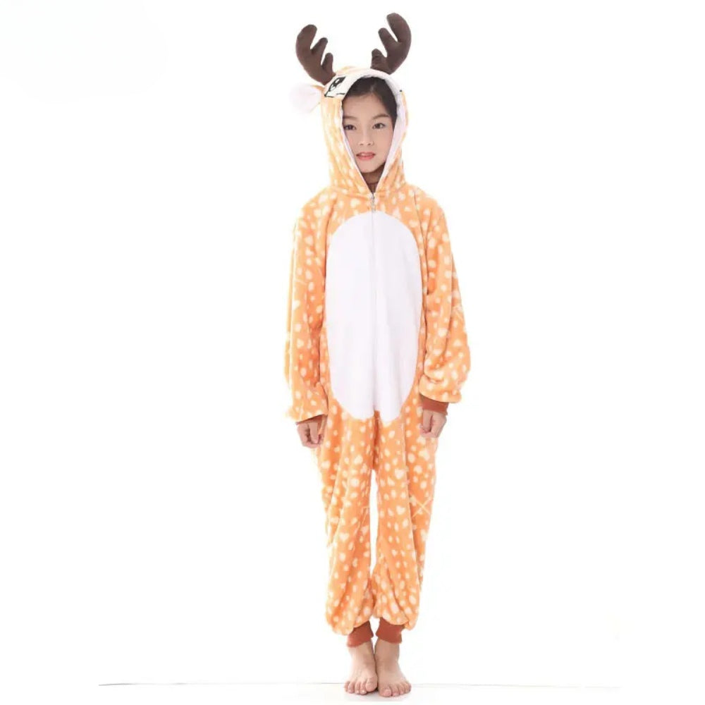 kids reindeer onesie